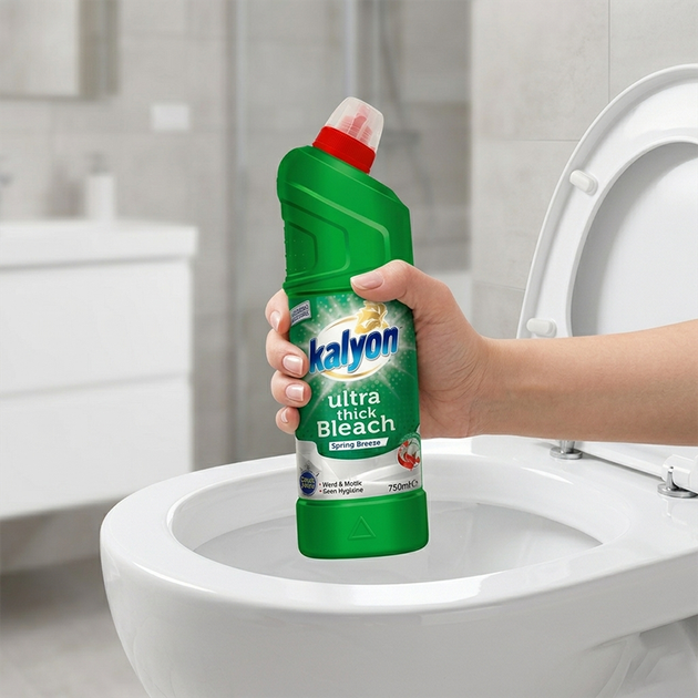 Дезинфікуючий засіб для туалету Kalyon Ultra Thick Bleach Spring Breeze 750 мл - Фото 3 Дезинфікуючий засіб для туалету Kalyon Ultra Thick Bleach Spring Breeze 750 мл - изображение 3