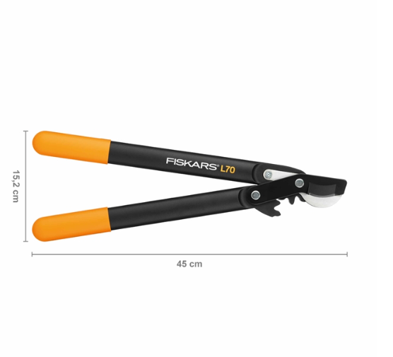 Малий площинний сучкоріз Fiskars PowerGear із загнутими лезами 112190 (1002104) - зображення 2