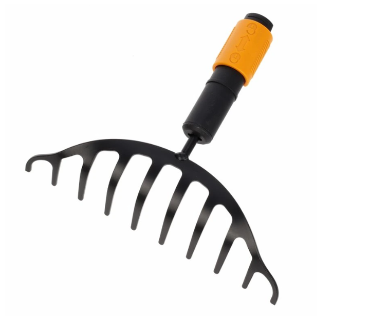 Граблі для збирання клумб та чагарникових зон Fiskars QuikFit 135501 (1000651) - зображення 3
