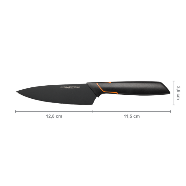 Кухонний ніж Fiskars Deba Edge кухарський азіатський 12 см Black 1003096 - Фото 2 Кухонний ніж Fiskars Deba Edge кухарський азіатський 12 см Black 1003096 - изображение 2