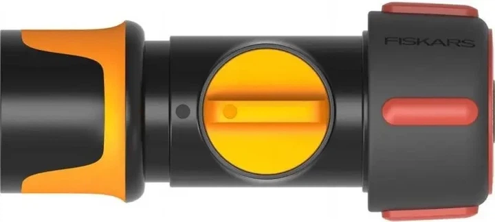 Конектор для шлангу Fiskars 19 мм 68 мм On/Off (1027087) - Фото 2 Конектор для шлангу Fiskars 19 мм 68 мм On/Off (1027087) - изображение 2
