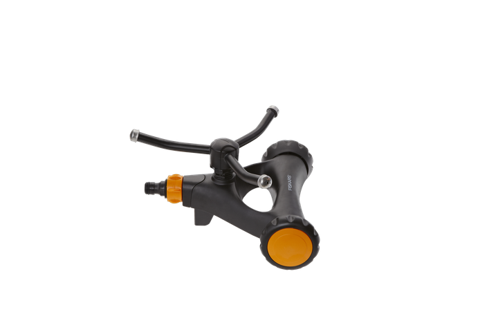 Дощувач вихровий металевий Fiskars з колесами (1023657) - изображение 3