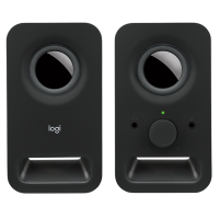 Комп'ютерна акустика Logitech Multimedia Speakers Z150 (чорний) 2.0 6 Вт - Фото 2 Комп'ютерна акустика Logitech Multimedia Speakers Z150 (чорний) 2.0 6 Вт - зображення 2