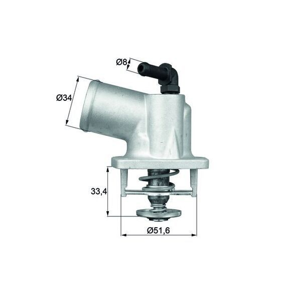 Термостат 92°C Knecht/Mahle CHEVROLET Lacetti 1.8 03-, OPEL Combo C 1.6 01-, OPEL Astra G 1.6 -09, 9129907, 95517651, 1338003, 1333332 01338420, 9641462 (TI5492D) - Фото 1 Термостат 92°C Knecht/Mahle CHEVROLET Lacetti 1.8 03-, OPEL Combo C 1.6 01-, OPEL Astra G 1.6 -09, 9129907, 95517651, 1338003, 1333332 01338420, 9641462 (TI5492D) - зображення 1