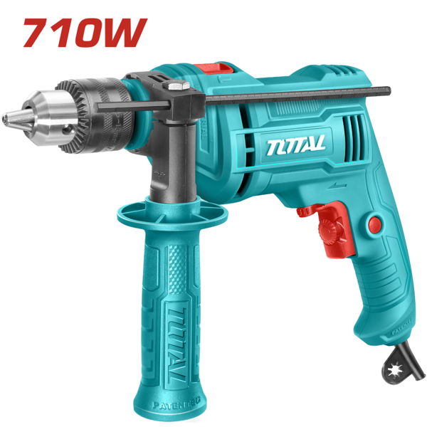 Дриль ударний TOTAL TG107136 - Фото 1 Дриль ударний TOTAL TG107136 - изображение 1