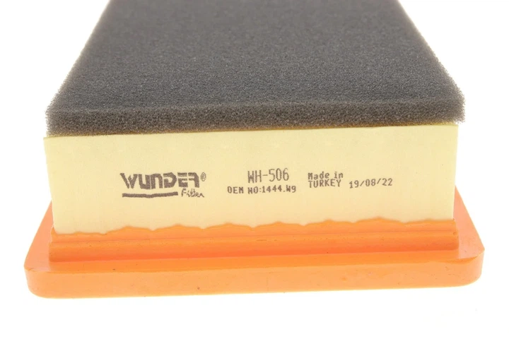 Фільтр повітряний WUNDER WH 506 WUNDER WH 506 Peugeot 207, 107, Bipper, 307, 206; Mazda 2; Citroen Nemo, Xsara, C1, C3, C2; Ford Fiesta, Fusion 1147681, 1420K4, 1420K5 - изображение 2