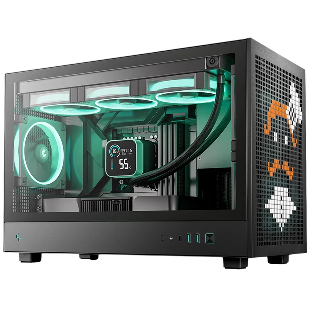 Корпус DeepCool CH260 Чорний (R-CH260-BKNGM0-G-1) без БЖ - изображение 3