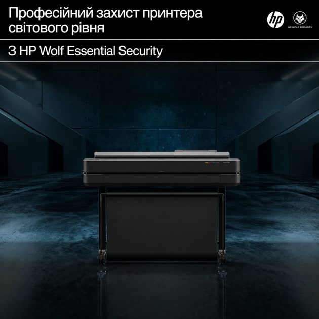 Струйный принтер HP DesignJet T630 36 дюймов Wi-Fi плоттер для чертежей A0 (5HB11D) - изображение 8