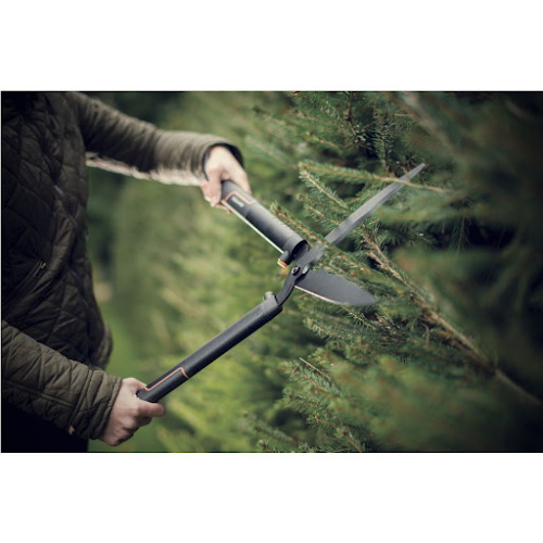 Ножиці для живоплоту Fiskars SingleStep сталь нержавіюча Чорний (1001433) - зображення 4