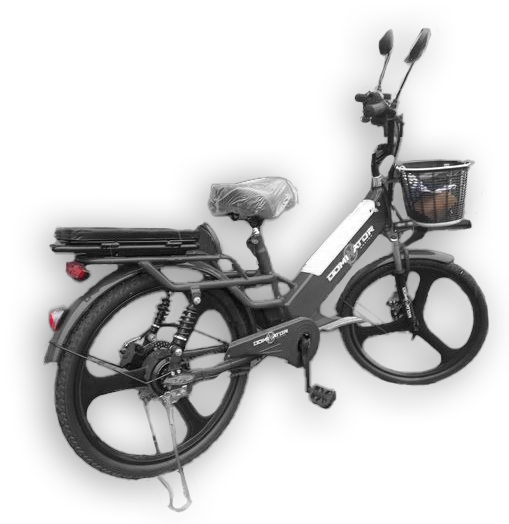 Електровелосипед Dominator PANTHER gray (колеса: Ø24", акб: 48V/14Ah/Li-ion, мотор: 500W, пробіг на одному заряді до 45 км, до 35 км/г, сірий) - Фото 2 Електровелосипед Dominator PANTHER gray (колеса: Ø24", акб: 48V/14Ah/Li-ion, мотор: 500W, пробіг на одному заряді до 45 км, до 35 км/г, сірий) - изображение 2