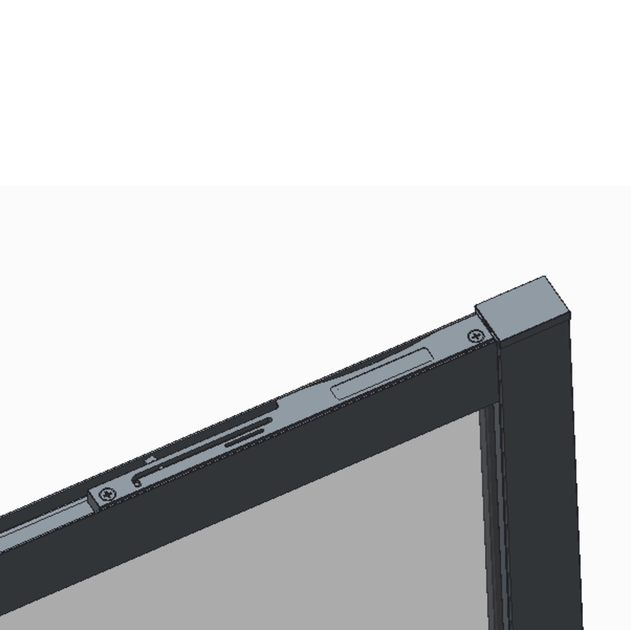 Шторки стеклянные на ванну раздвижные Koer SR BS06-120x150-TR-07 прозрачное стекло Easy Clean 6мм, графит (KR5947) - изображение 4