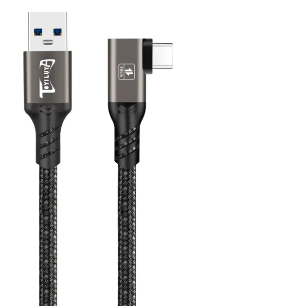 Кабель 3м TOYILUYA AC3 Type-A to Type-C 20W 5Gbps VR Link кабель для Meta Quest 3/3S/2 - изображение 3