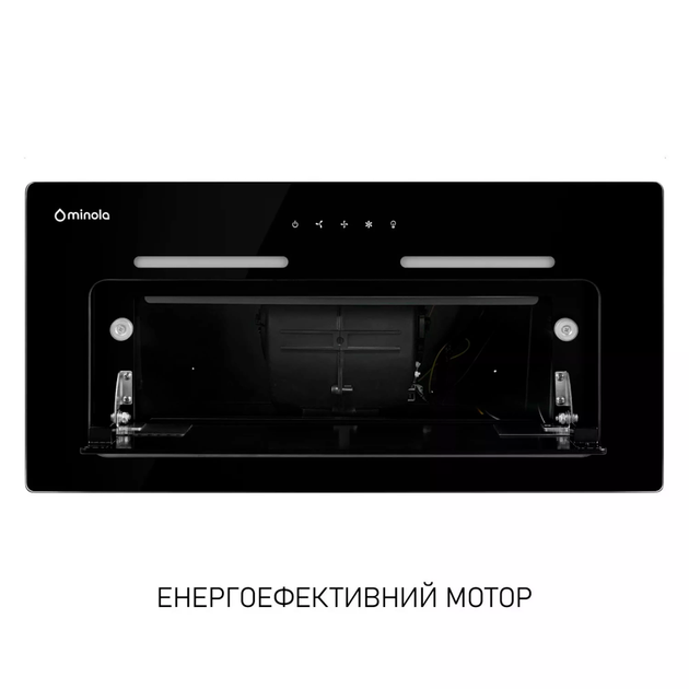 Витяжка MINOLA HBI 6873 BL GLASS 1200 LED Line - изображение 4