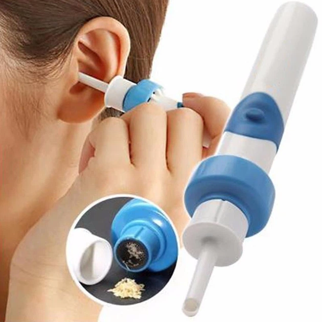 Вакуумний пилосос для чищення вух з-ears Painless Cordless Electric DEOcross I-ears - зображення 2
