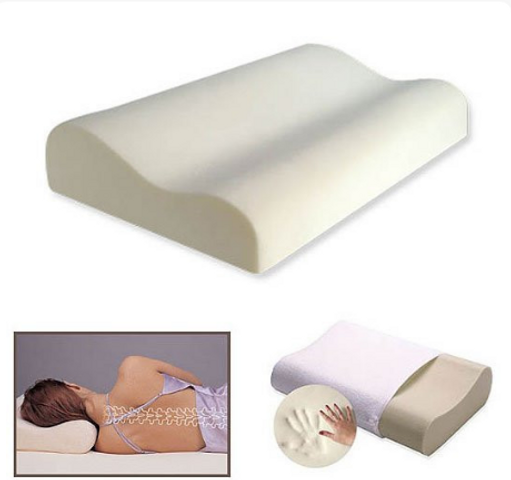 Анатомическая подушка с памятью Memory Latex pillow Ортопедическая подушка для шеи - изображение 3