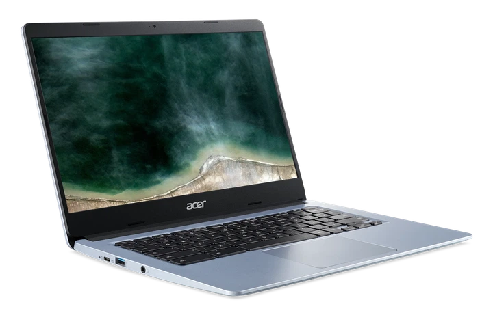Ноутбук 14" Acer Chromebook 314 CB-CB314-1H-C1SQ Intel Celeron N4020 RAM 4GB eMMC 64GB Chrome OS (UKR) (102001278) - Уценка - Фото 3 Ноутбук 14" Acer Chromebook 314 CB-CB314-1H-C1SQ Intel Celeron N4020 RAM 4GB eMMC 64GB Chrome OS (UKR) (102001278) - Уценка - изображение 3