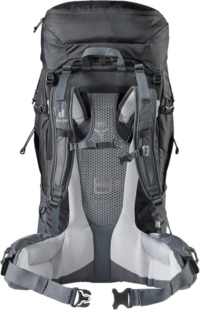 Рюкзак Deuter Futura Air Trek 45+10 SL (3402021 5574) Черно-графитовый Б/В - изображение 2