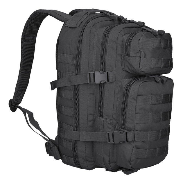 Рюкзак тактичний штурмової Mil-tec 20 л чорний (14002002) - зображення 1