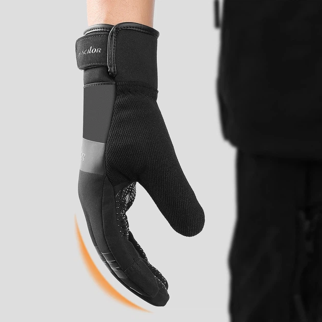 Рукавички Hurtel утеплені спортивні для телефону (розмір XL) Black (5907769307706) - Фото 3 Рукавички Hurtel утеплені спортивні для телефону (розмір XL) Black (5907769307706) - зображення 3