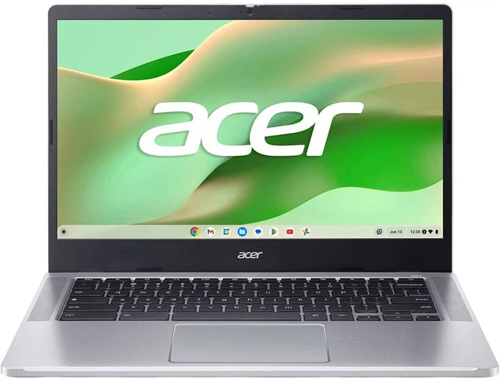 Ноутбук Acer Chromebook CB314-4H 14" FHD IPS, Intel i3-N305, 8GB, F128GB, UMA, ChromeOS, сріблястий - Фото 1 Ноутбук Acer Chromebook CB314-4H 14" FHD IPS, Intel i3-N305, 8GB, F128GB, UMA, ChromeOS, сріблястий - изображение 1