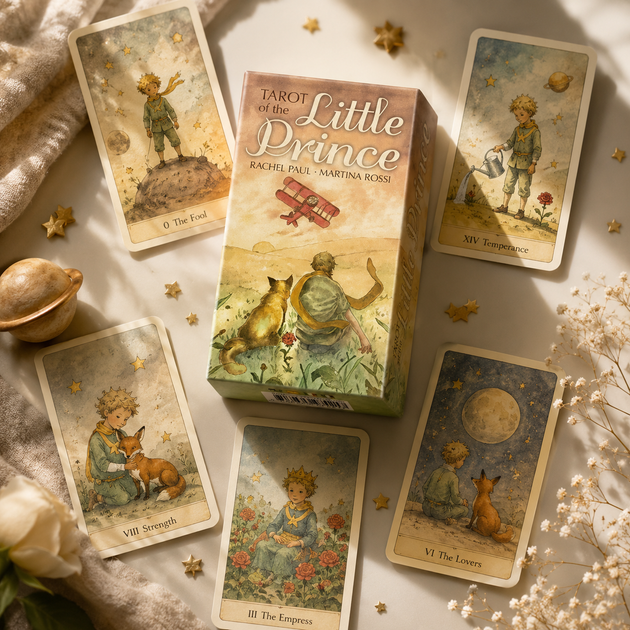 Таро Маленького Принца Little Prince Tarot англ. мова (338259) - Фото 1 Таро Маленького Принца Little Prince Tarot англ. мова (338259) - зображення 1