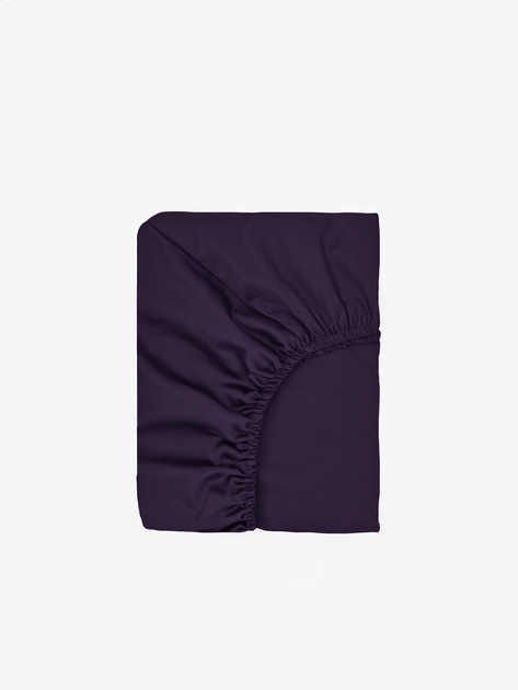 Простынь на резинке Good-Dream сатин Dark Purple 140х190 см (GDSDPF140190) - изображение 4