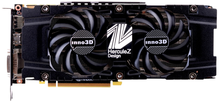 Видеокарта GeForce GTX 1080 Ti 11GB Inno3D X2 (N108T-1SDN-Q6MN) Б/У - изображение 2
