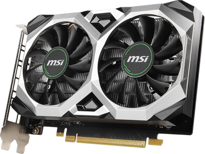 Видеокарта GeForce GTX 1650 4GB MSI Ventus XS D6 OCV2 (GTX 1650 D6 VENTUS XS OCV2) Б/У - изображение 2