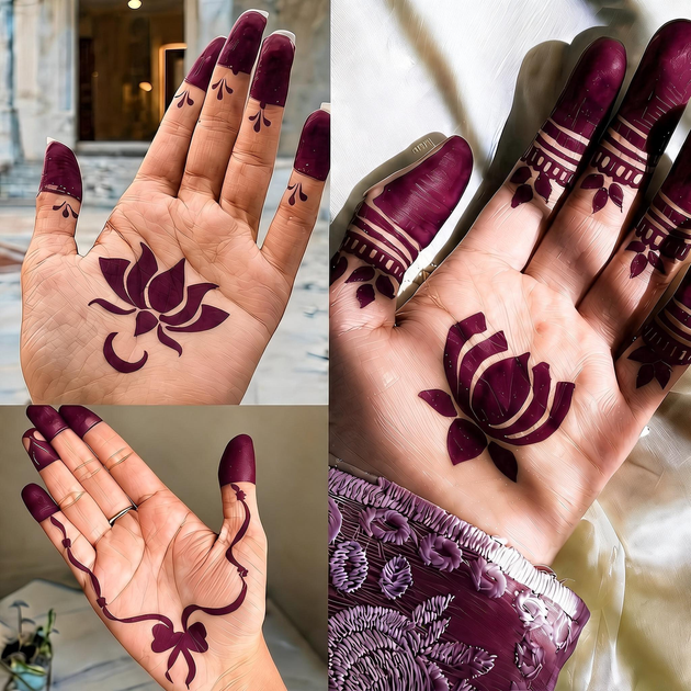 Хна для тимчасового тату EYIR Temporary Tattoo, колір Фіолетовий, 15 мл - Фото 2 Хна для тимчасового тату EYIR Temporary Tattoo, колір Фіолетовий, 15 мл - зображення 2