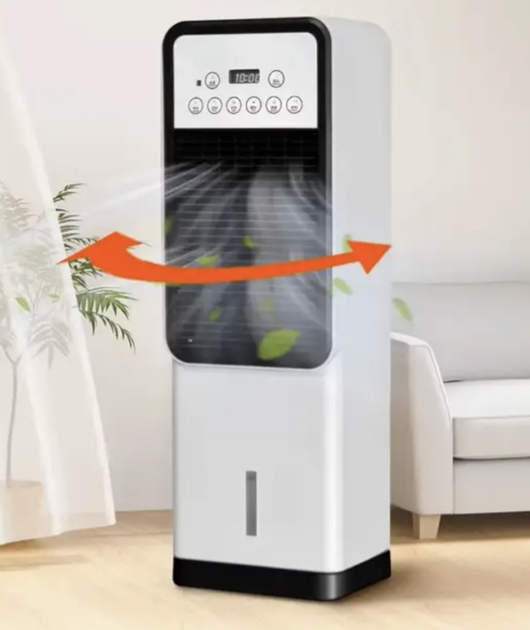 Мобільний кондиціонер 3в1 з обігрівом та охолодженням Domotec Air Max Pro BFX-8D-1668 - зображення 9
