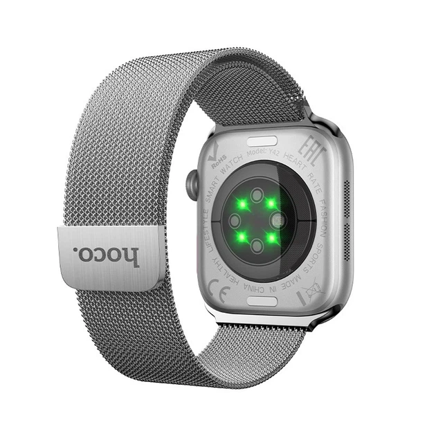 Смарт-часы Hoco Y42 Smart Watch (Call Version) Silver - изображение 3