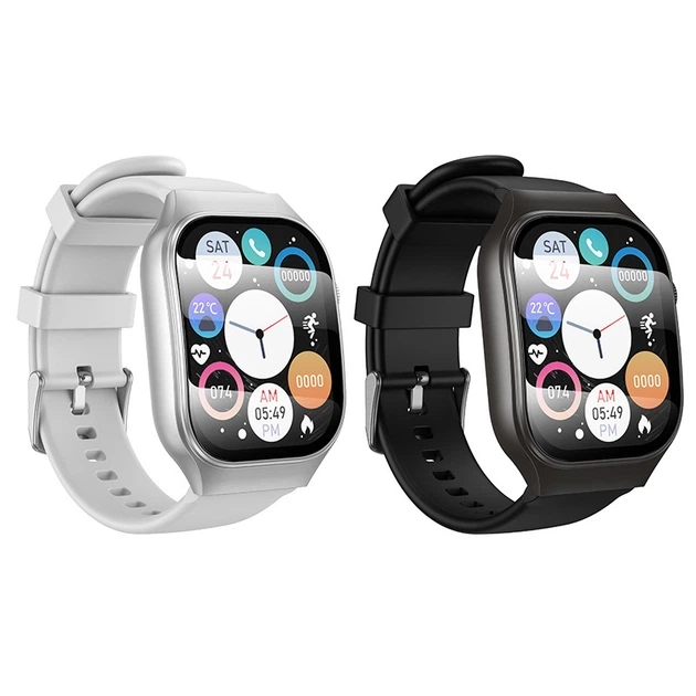 Смарт-годинник Hoco Y33 Smart Sports Watch (Call Version) Silver - зображення 5