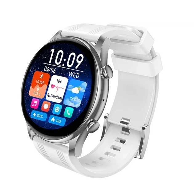 Смарт-часы Hoco Y38 Amoled Smart Sports Watch (Call Version) Silver - Фото 1 Смарт-часы Hoco Y38 Amoled Smart Sports Watch (Call Version) Silver - изображение 1