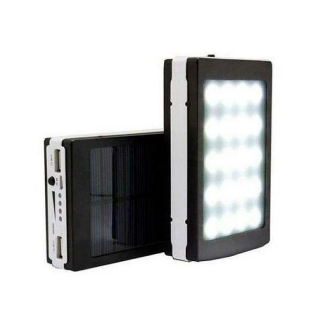 Повербанк на сонячній батареї UN-3102 SOLAR 40000mAh, Портативна мобільна зарядка Power Bank з LED 57674 - зображення 5