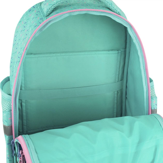 Рюкзак школьный ортопедический GoPack Education So Sweet, для девочек, зеленый (GO26-2606S-2) - изображение 5