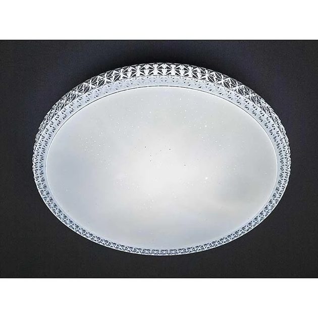 Потолочная LED люстра X-598 50х8х50 см с пультом, Круглая LED-люстра для спальни, кухни 57969 - изображение 2
