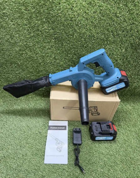 Акумуляторна повітродувка-пилосос Krafftec Germany PRO 52V 6Ah 2 акумулятори, повітряний потік 3,8 м³/хв, кейс - зображення 5