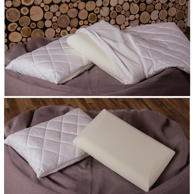 Подушка Billerbeck VARIOLUX 50x70 см білий - Фото 4 Подушка Billerbeck VARIOLUX 50x70 см білий - зображення 4