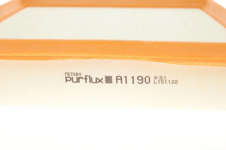 Повітряний фільтр Purflux A1190 Renault Master; Opel Movano 1654600Q0A, 1654600Q0F, 1654600QAD - изображение 2