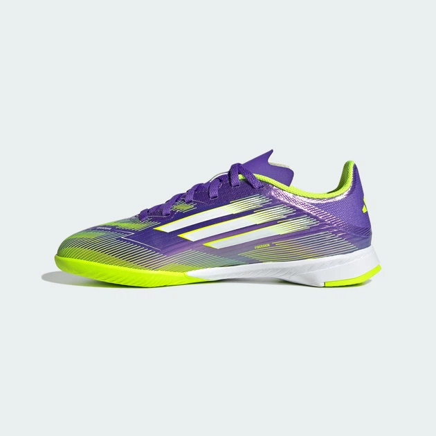 Детские бутсы F50 League Indoor Kids adidas JH7750 28 (28 EUR) фиолетовый (4067906403461) - Фото 7 Детские бутсы F50 League Indoor Kids adidas JH7750 28 (28 EUR) фиолетовый (4067906403461) - изображение 7