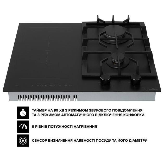 Варильна поверхня INTERLINE HCV 560 KGF BA Nano Matte - изображение 6