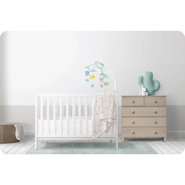 Мобіль на дитяче ліжечко Ricokids RK-813 з проектором, мелодіями та пультом керування Блакитний - зображення 8