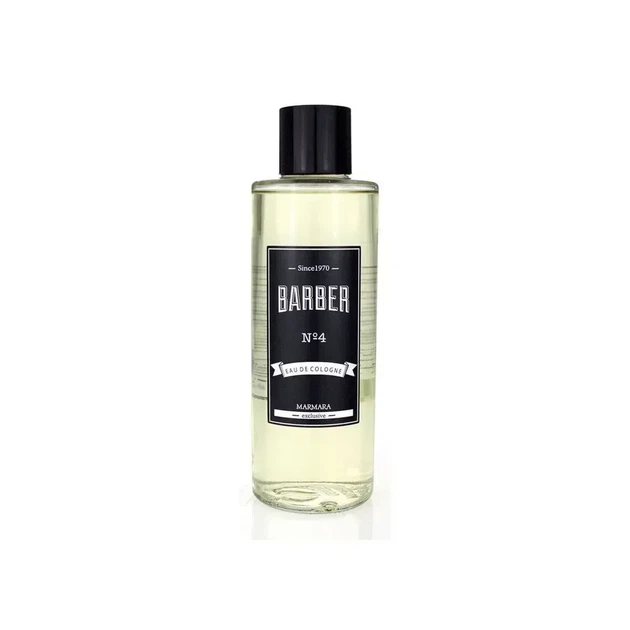 Одеколон после бритья Marmara Eau De Cologne Barber N.4 500 мл мужской барберский лосьон с ароматом лайма, бергамота - изображение 6