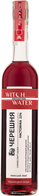 Настоянка плодова Witch Water Черешня 0.5 л 22% (4820269290402) - Фото 1 Настоянка плодова Witch Water Черешня 0.5 л 22% (4820269290402) - зображення 1