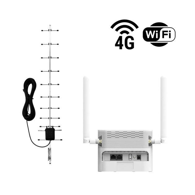 Інтернет комплект для сільської місцевості (4G LTE-900, Wi-Fi, відстань до 30 км) - зображення 2