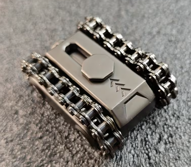 Іграшка Антистрес Tank Fidget Toy з металу фіджет EDC - Фото 7 Іграшка Антистрес Tank Fidget Toy з металу фіджет EDC - изображение 7