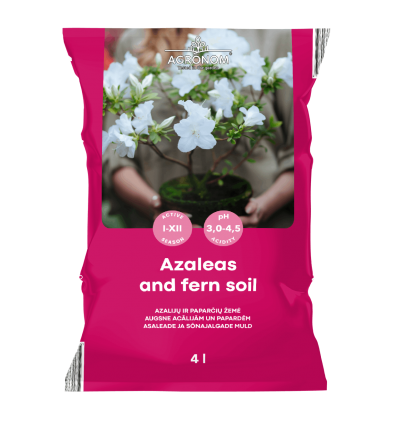 Субстрат для азалій і троянд Agronom 4 л (кислотність для рододендронів) - Фото 1 Субстрат для азалій і троянд Agronom 4 л (кислотність для рододендронів) - зображення 1