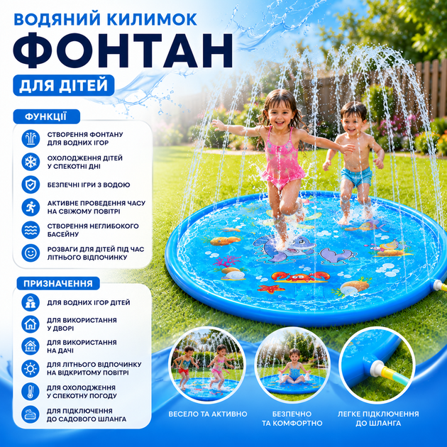Водяной коврик для детей HandyHeat, 170 см - изображение 5
