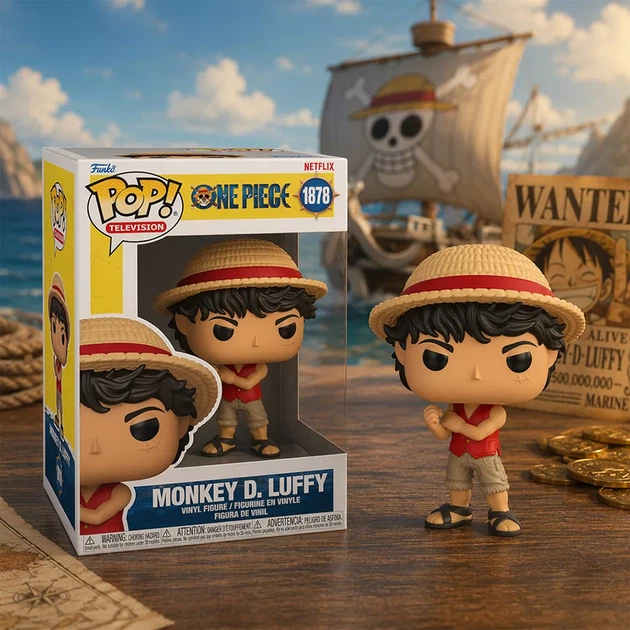 Фигурка Funko POP! One Piece Луффи (75665) - Фото 3 Фигурка Funko POP! One Piece Луффи (75665) - изображение 3
