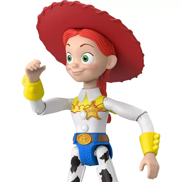 Фигурка Disney Toy Story История игрушек 5 Джесси со значком шерифа (JKV16) - изображение 4